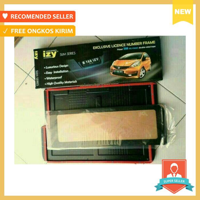 Tatakan Dudukan Plat Nomor Izy Mobil Avanza Xenia Vvti Akrilik