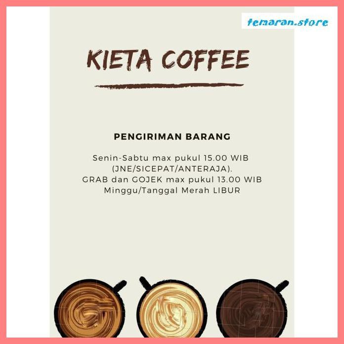 

Kopi- Florist Espresso Blend 250gr (biji/bubuk) 100% arabika - Biji -Biji-Kopi.
