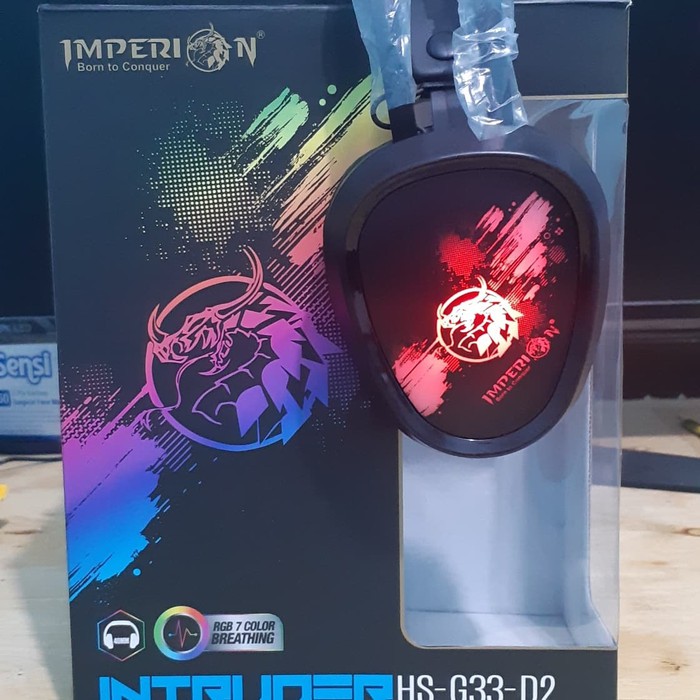 Imperion Intruder HS-G33-D2 RGB 7 Color - Professional Gaming Headset Original