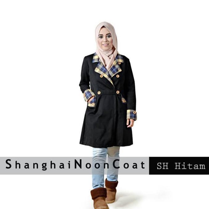 Jaket Wanita Korea Muslimah Hoodie Blazer Ribbon Terbaru Terlaris Coat Deevagrosir.Olshop