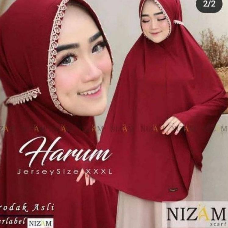 Jilbab Instan Tali Renda Jumbo Jersey Original | TWN.01Jl22м