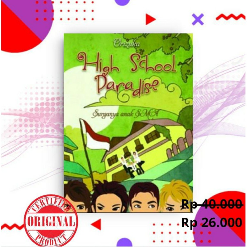 Buku HIGH SCHOOL PARADISE