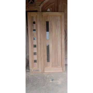 Jual Pintu Kupu Minimalis | Daun Pintu + Kusen L40cm & 80cm | Shopee