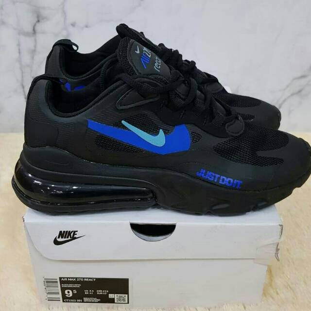 Nike Airmax 270 React Black Blue