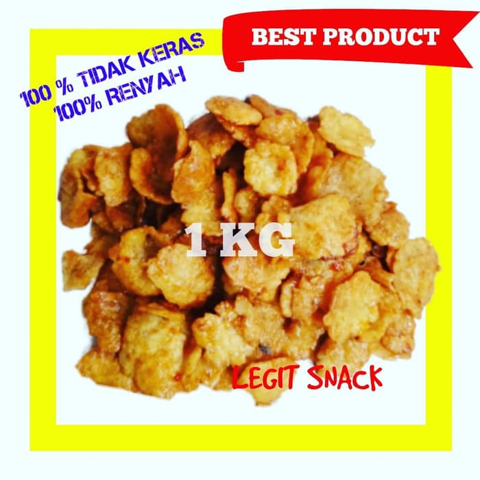 

1KG EMPING MANIS TIPIS RENYAH & TIDAK KERAS KRIPIK BELINJO MELINJO