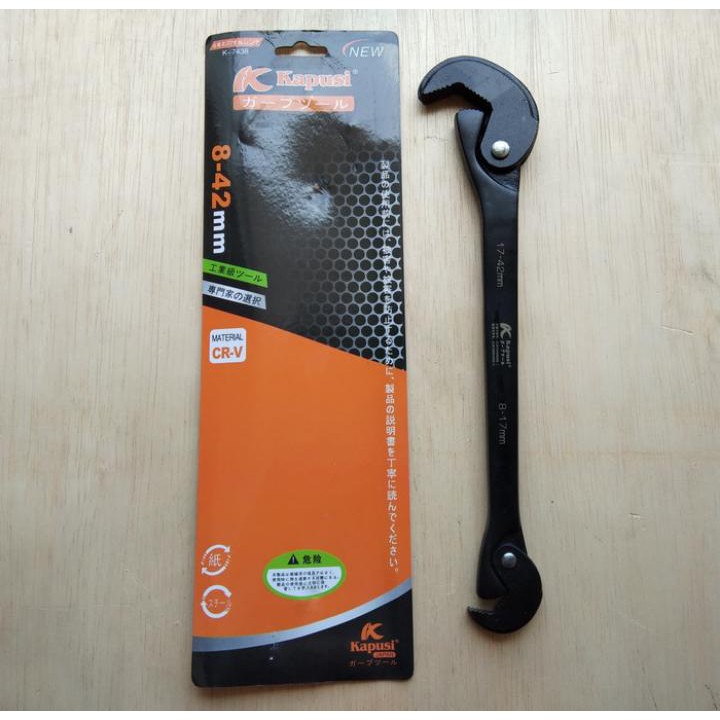 KUNCI INGGRIS SERBAGUNA 8-42MM KAPUSI/MULTI FUNCTION MAGIC WRENCH