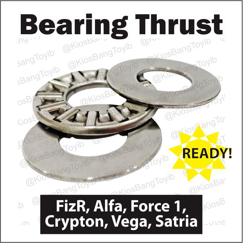 Bearing Matahari/ Thrust Bearing Seater  Jarum Roller FIZR, Alfa, Force1, Crypton, Vega ZR, Satria