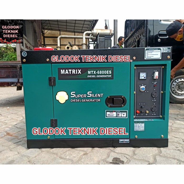 Jual Diesel Genset Silent 5000 Watt Generator Listrik Silent Solar 5 Kw