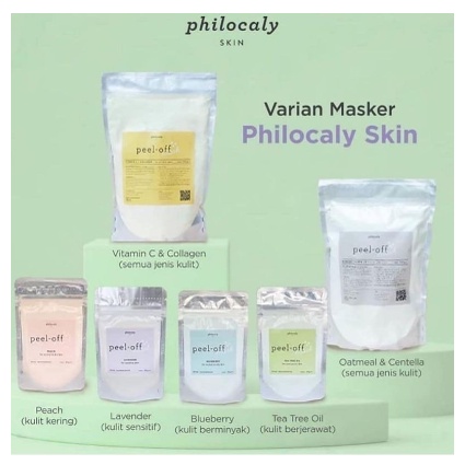 (20 GR) PHILOCALY SKIN PEEL OFF MASK / PEEL OFF MASK PHILOCALY BPOM / MASKER WAJAH PEEL OFF