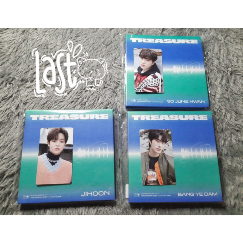 READY STOCK DIGIPACK TREASURE JIHOON YEDAM JUNGHWAN WEVERSE JAPAN