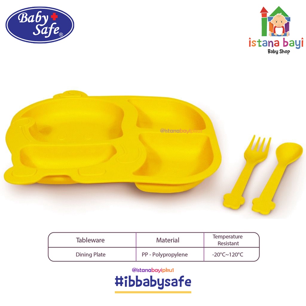 Baby safe Dining Plate FSD02 / Meal Tray - Piring makan anak