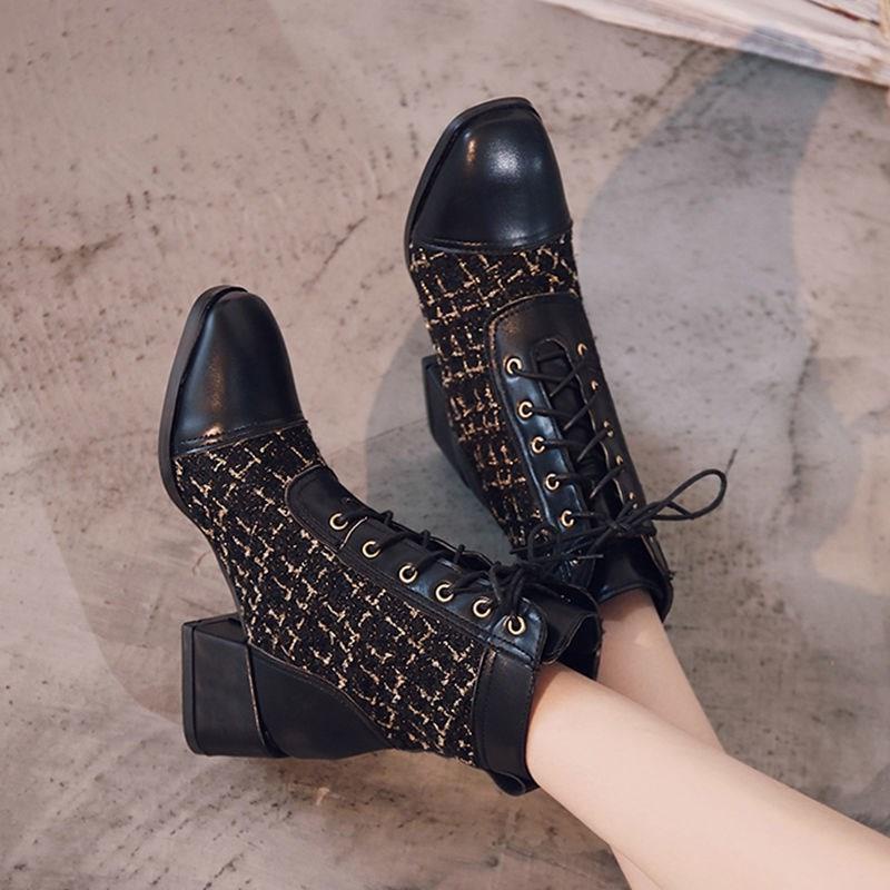 ✅PINKEY P059 Sepatu Boots Import Murah Wanita Terkini Flat Korea Model Tali