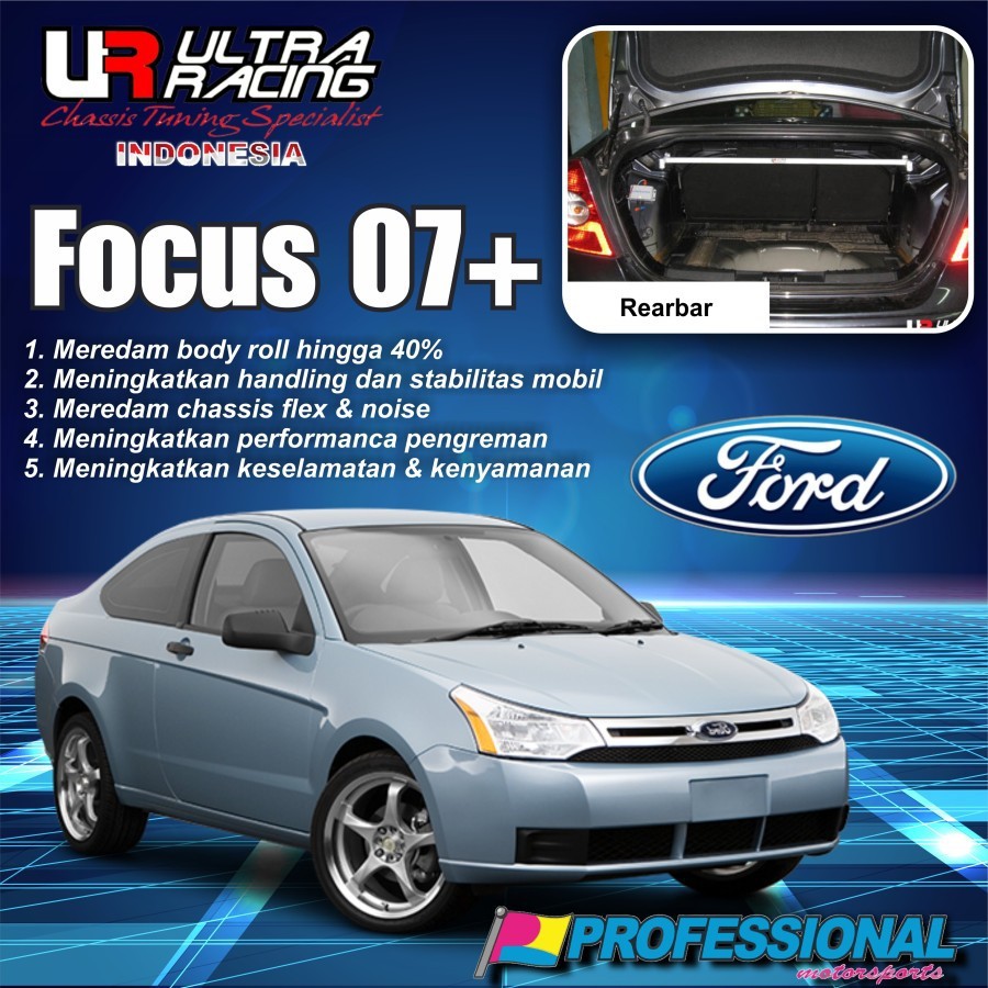 Aksesoris / Stabiliser / Rearbar ULTRA RACING Ford Focus 2007
