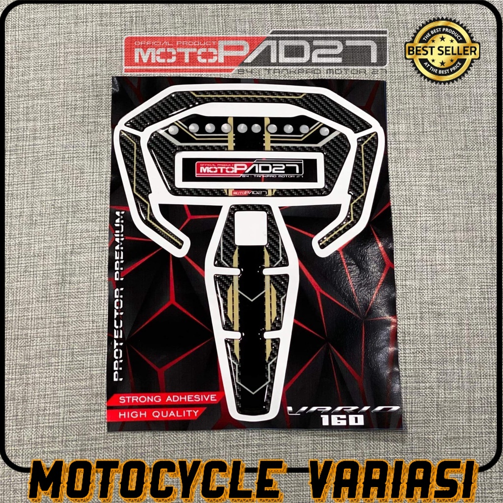 MOTOPAD27 Sticker stiker antigores spidometer NEW HONDA VARIO 160 Resin Timbul Premium Presisi