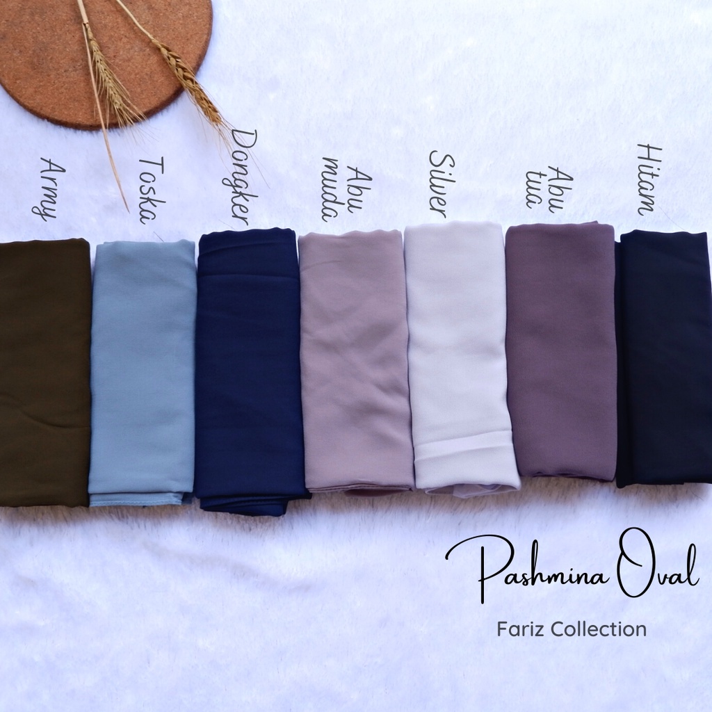 Pashmina Oval Ceruty/Pashmina Oval/Pashmina Ceruty Babydoll