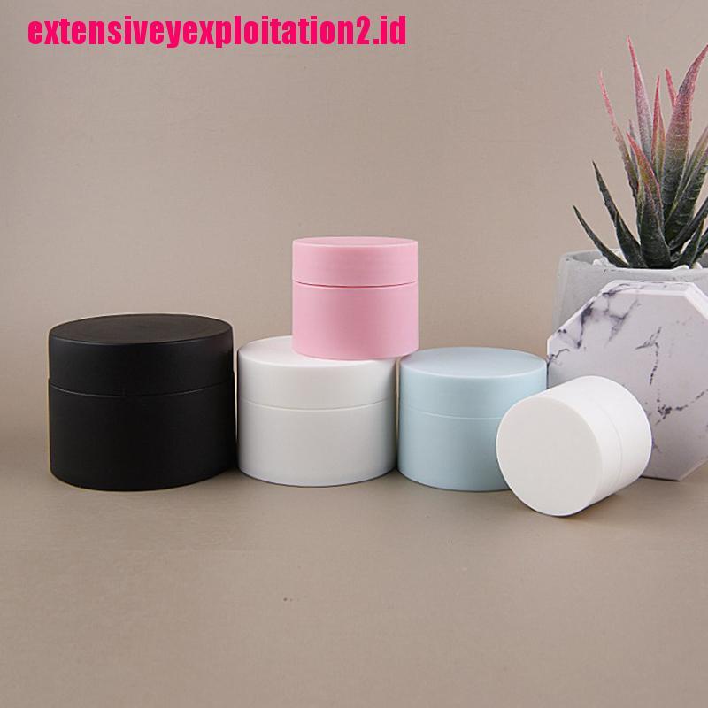 &lt; E2id &amp; &gt; Toples Kosong Bahan Plastik Pp Untuk Krim Wajah / Kosmetik