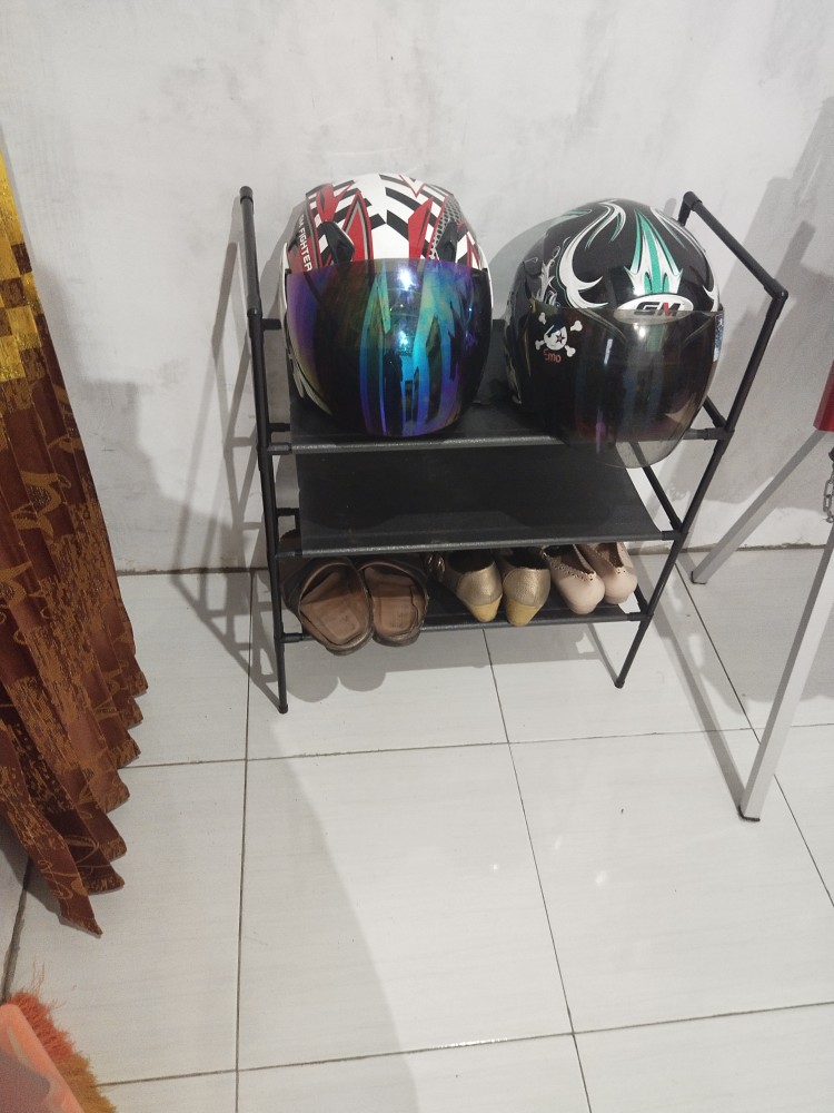 Rak Sepatu 4 Dan 5 Susun Portable Serbaguna