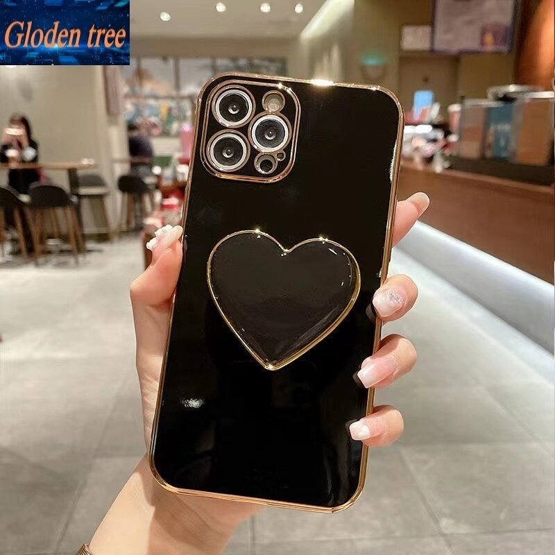 Case Bahan Silikon Motif Pohon Emas Untuk Infinix Smart 4 4C 6 5 Hot 10 lite 5 Pro Hot 10i Spark 7 Pro 6 GO 5 6