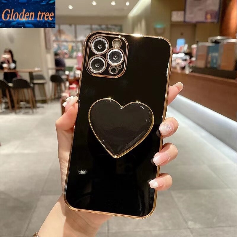 Case Bahan Silikon Motif Pohon Emas Untuk Infinix Smart 4 4C 6 5 Hot 10 lite 5 Pro Hot 10i Spark 7 Pro 6 GO 5 6