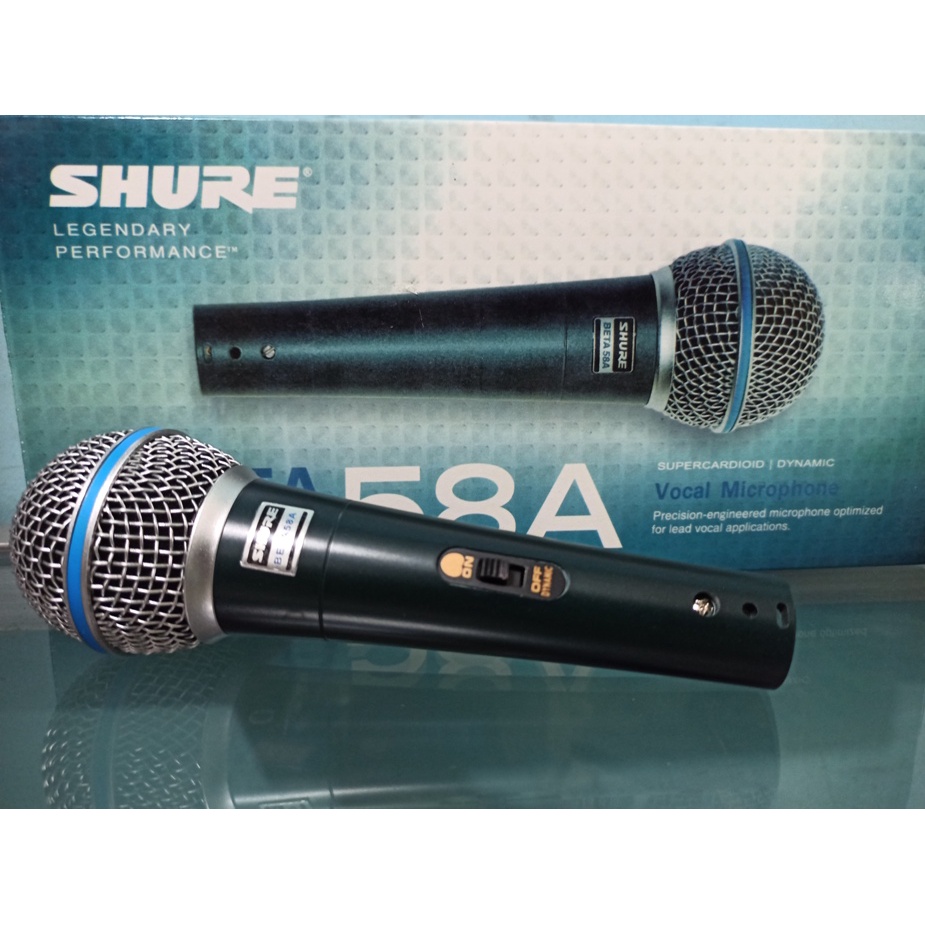 Microphone MIC Cable KARAOKE PROFESIONAL Shure Beta 58A type