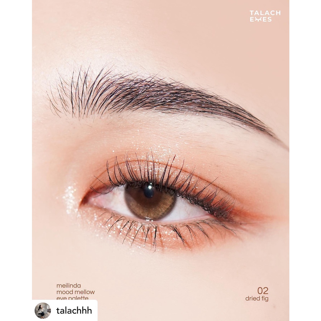 NEW PRODUCT MEILINDA Mood Mellow Eye Palette Glitter Shimmer Eyeshadow Pigmented Must Have Item Thailand