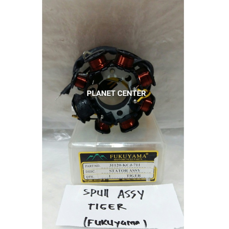 Spull Spul Spol Stator Comp Assy Set Fulser Pulser HONDA TIGER merk FUKUYAMA