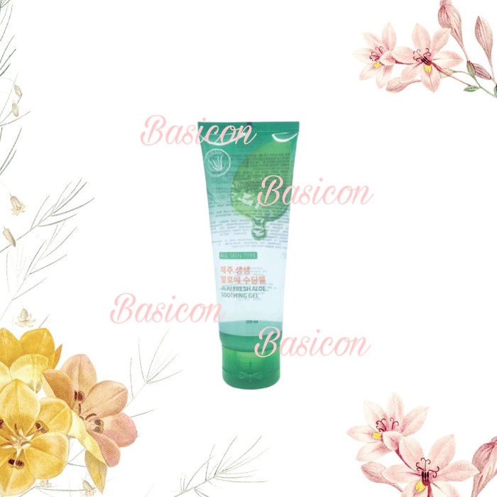 K BEAUTY JEJU FRESH ALOE VERA SHOOTING GEL TUBE ARUMDAUNSARAM - ALOEVERA TUBE