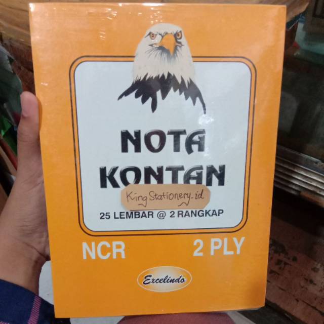 

[PCS] Nota kontan besar 2 ply (hanya untuk pembelian kelipatan 10 buku)