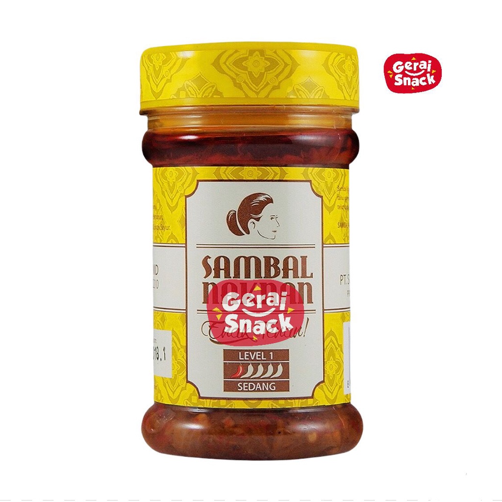 Sambal Bawang Naknan Pedas Level 1 Enak Tenan (140gr)