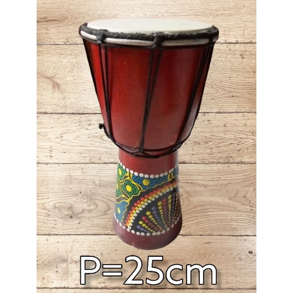 Kendang Jimbe 25 cm Musik Pukul Tradisional PASTISHOPEE