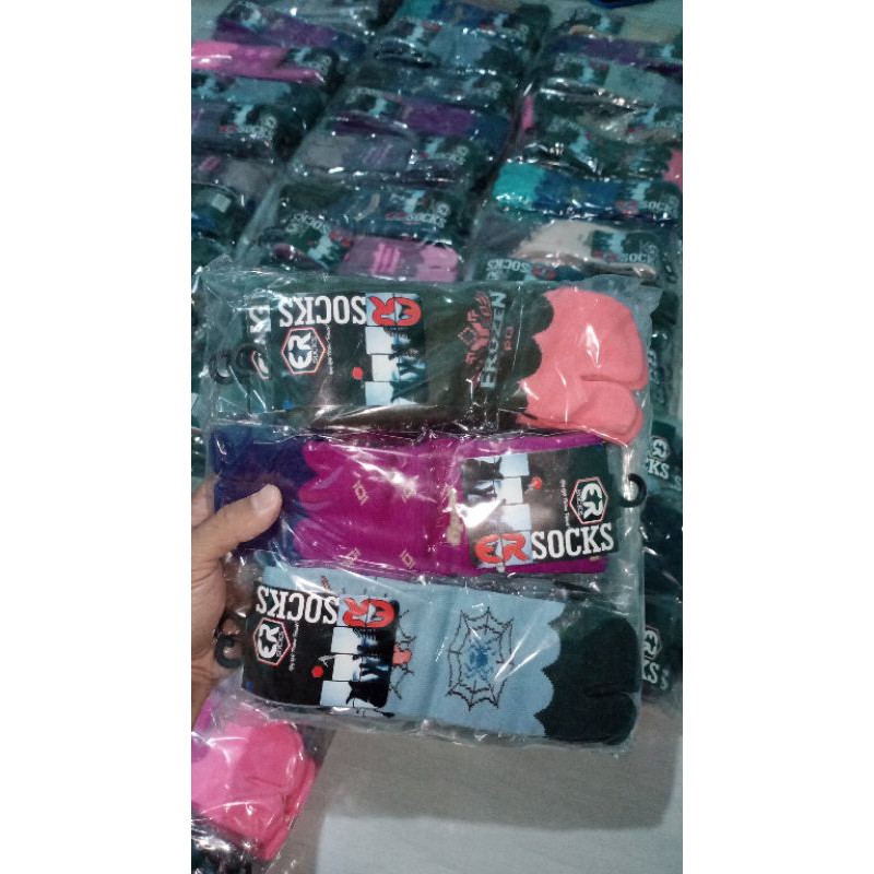 kaos kaki jempol anak karakter dapat ( 1pasang )