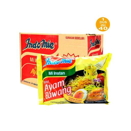 

Terfavorit Indomie Ayam Bawang 40pcs