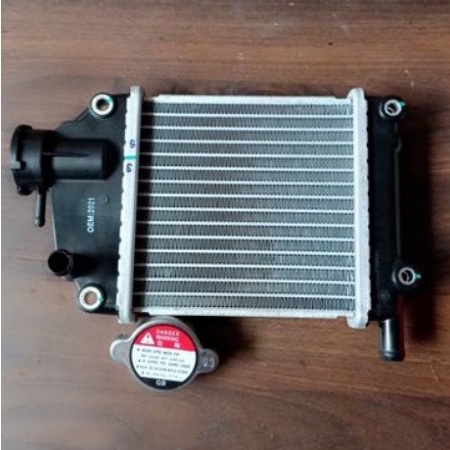 RADIATOR SET PLUS TUTUP VARIO 110 VARIO CBS VARIO TECHNO LAMA OLD KARBU NON ORI