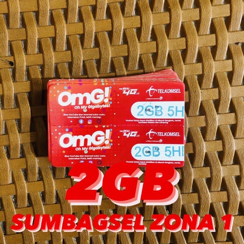 TELKOMSEL 1,5GB 2GB 3GB SUMBAGSEL-2GB