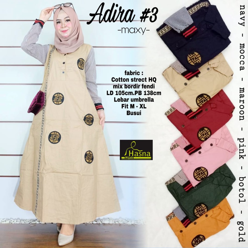 BAJU ADIRA 4 BY HASNA Shopee Indonesia