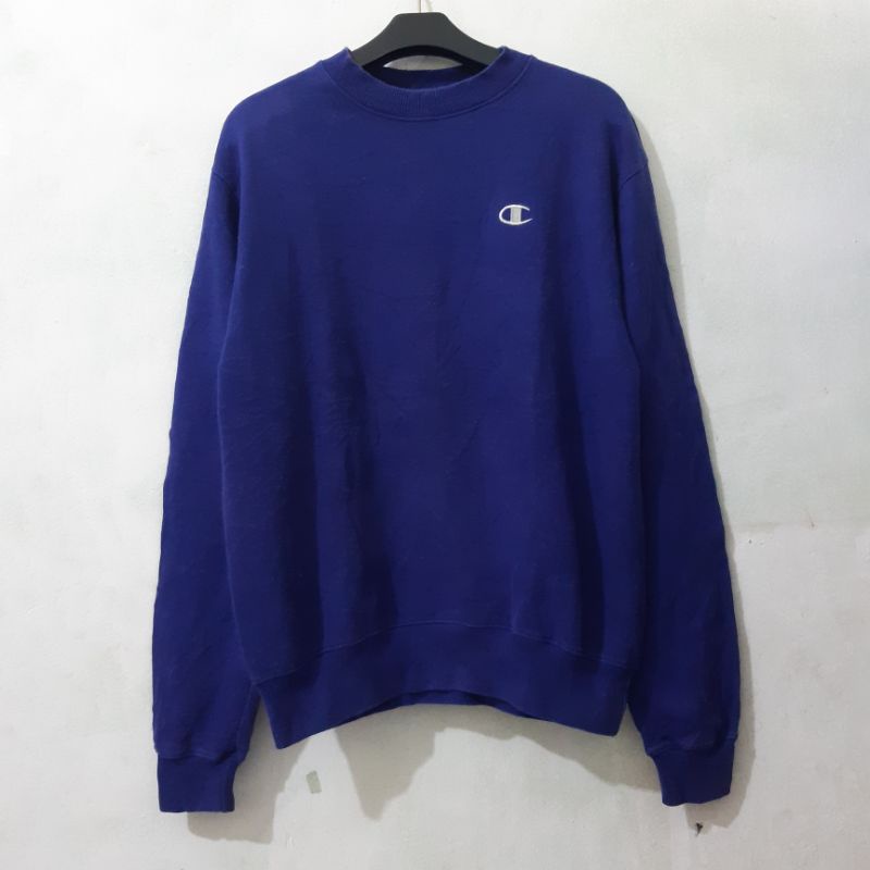 Crewneck Hoodie CN HD Champion Eco Second Bekas Murah