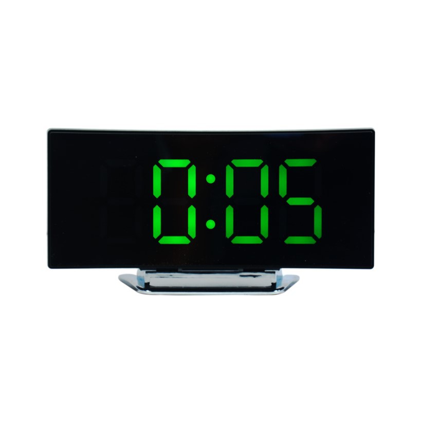 Jam Meja Digital LED Smart Alarm Desk Clock ES6507 Free Baterai