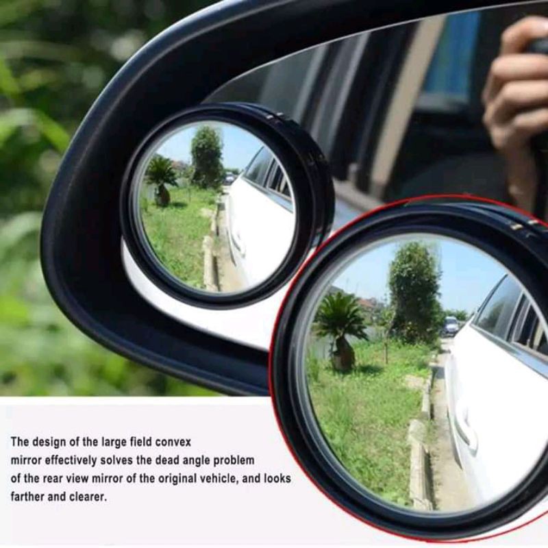 SPION BULAT CEMBUNG SPION TAMBAHAN DI SPION UTAMA WIDE CEMBUNG BENING JELAS