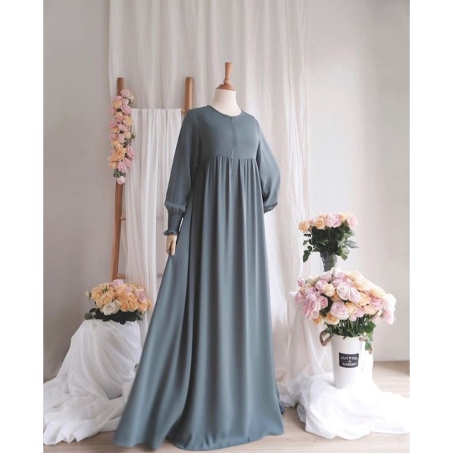Amara silk dress by auroraclo