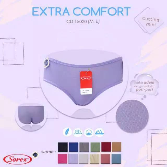 Grosir Ecer Celana dalam sorex Extra Comfort 15020