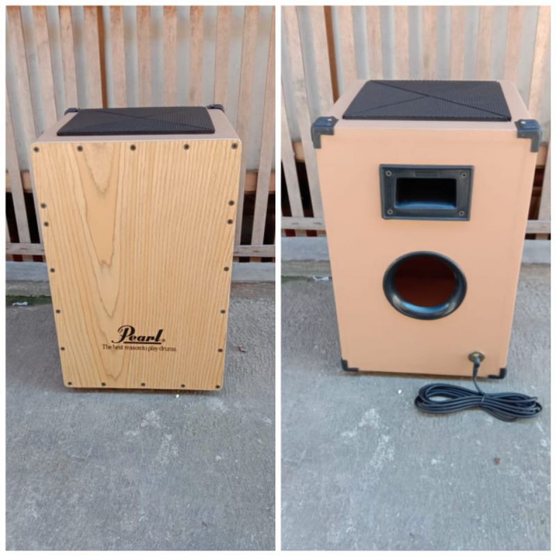 cajon pearl custom elektrik