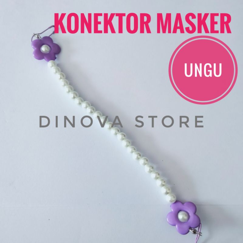 KONEKTOR masker bunga ayu/konektor masker/pengait masker