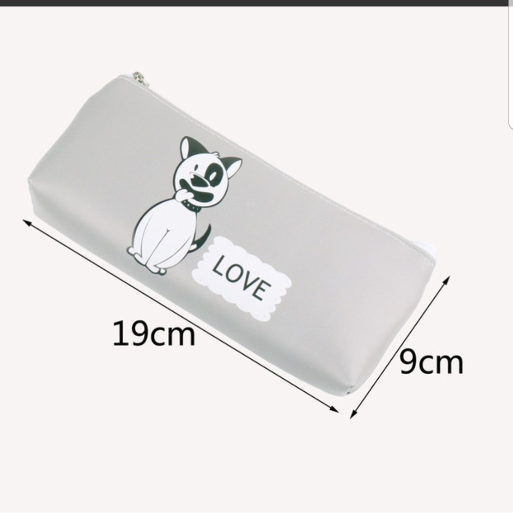 

TEMPAT PENSIL LOVE DOG / TEMPAT KOSMETIK