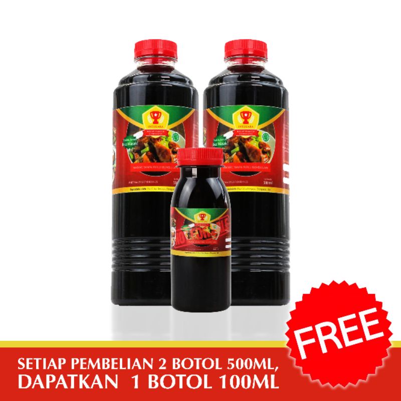 [PROMO] Kecap Inti Juara Serbaguna 500ml Buy 2 Get 3
