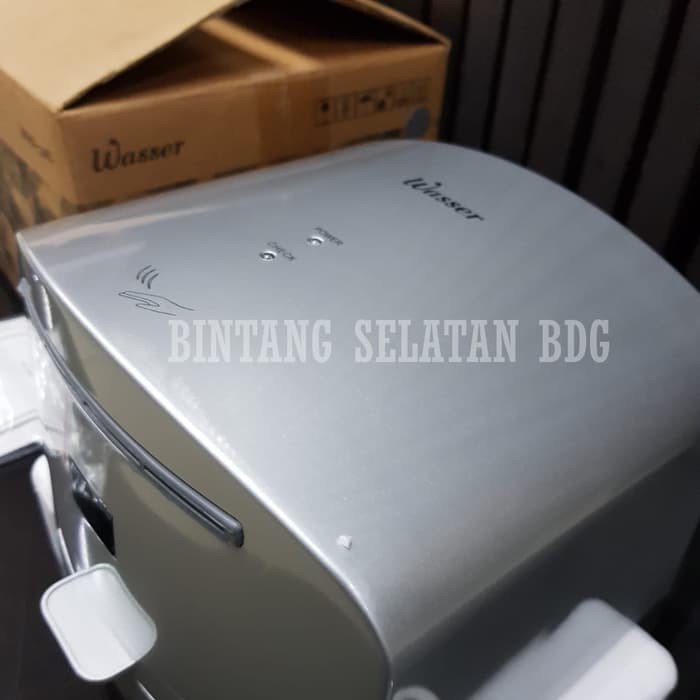 HAND DRYER WASSER/ PENGERING TANGAN OTOMATIS WASSER WHD-3285 SILVER