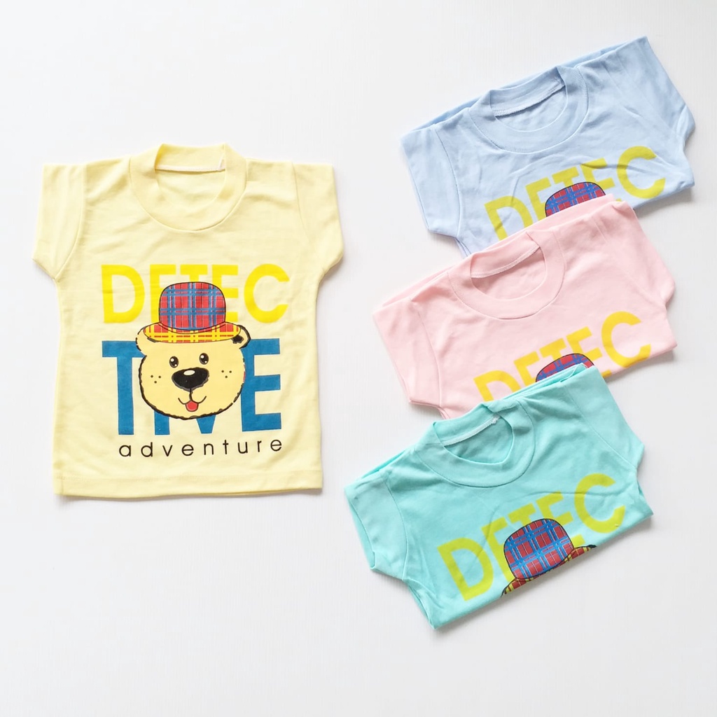 Atasan Kaos Oblong Anak Cowok Murah Model Kekinian Terbaru Kaus Balita Import Nyaman DIpakai