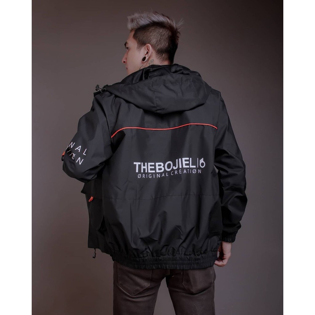 JAKET PARASUT PRIA WATERPROOF KAMSAY ORIGINAL THE BOJIEL  - JAKET PRIA TASLAN