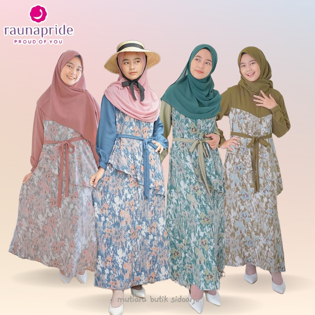 Gamis Remaja Rauna RRF - 03 Raunapride / Sarimbit Rauna