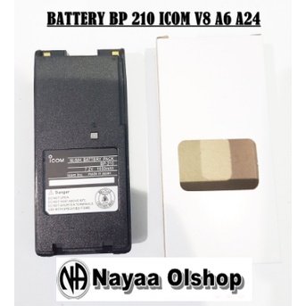 BATRE HT ICOM BP 210 BP 210N IC V8 ICOM IC A24 ICOM IC A6 BATERAI ICOM A24 A6 V8 BP 210