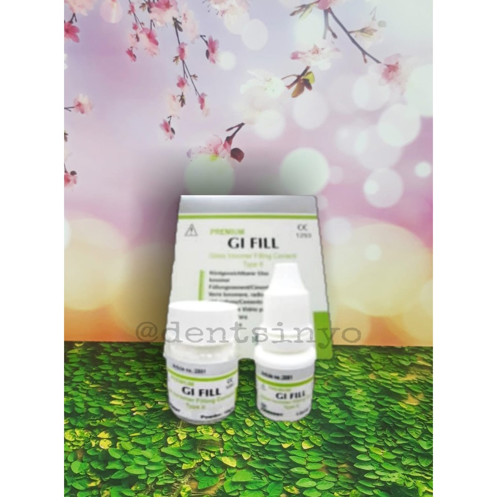 

DENTAL GLASS IONOMER CEMENT GIC GI FILL PREMIUM AMDENT